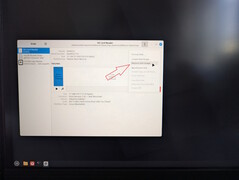 3. Selecteer de interne opslag aan de linkerkant en gebruik dan het menu om de schijfimage te herstellen