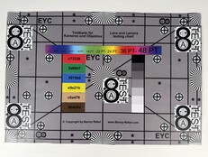 Apple iPhone 17 Pro: Scherpte test