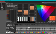 ColorChecker vóór kalibratie