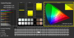 CalMAN - Color Checker (gekalibreerd)