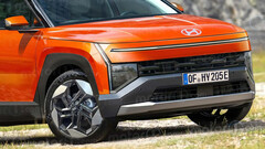 Hyundai Tucson (2026): Rendering toont nieuwe generatie van de succesvolle SUV. (Afbeeldingsbron: Motor1)