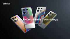 Infinix demonstreert E-Color Shift technologie. (Bron: Infinix)