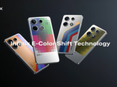 Infinix demonstreert E-Color Shift technologie. (Bron: Infinix)