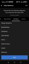 Een screenshot van de Garmin Lifestyle Logging tool. (Afbeeldingsbron: Screenshot)
