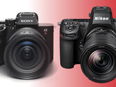 De Nikon Z8 en Sony A7R V zijn beide full-frame spiegelloze camera's met hoge resolutie die gericht zijn op dezelfde subgroep van de markt. (Beeldbron: Nikon / Sony - bewerkt)