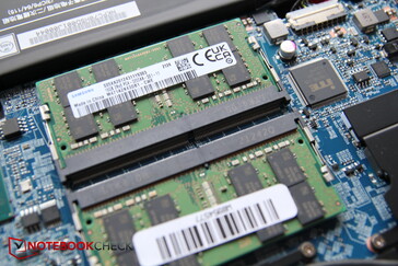 De 2 Samsung RAM modules