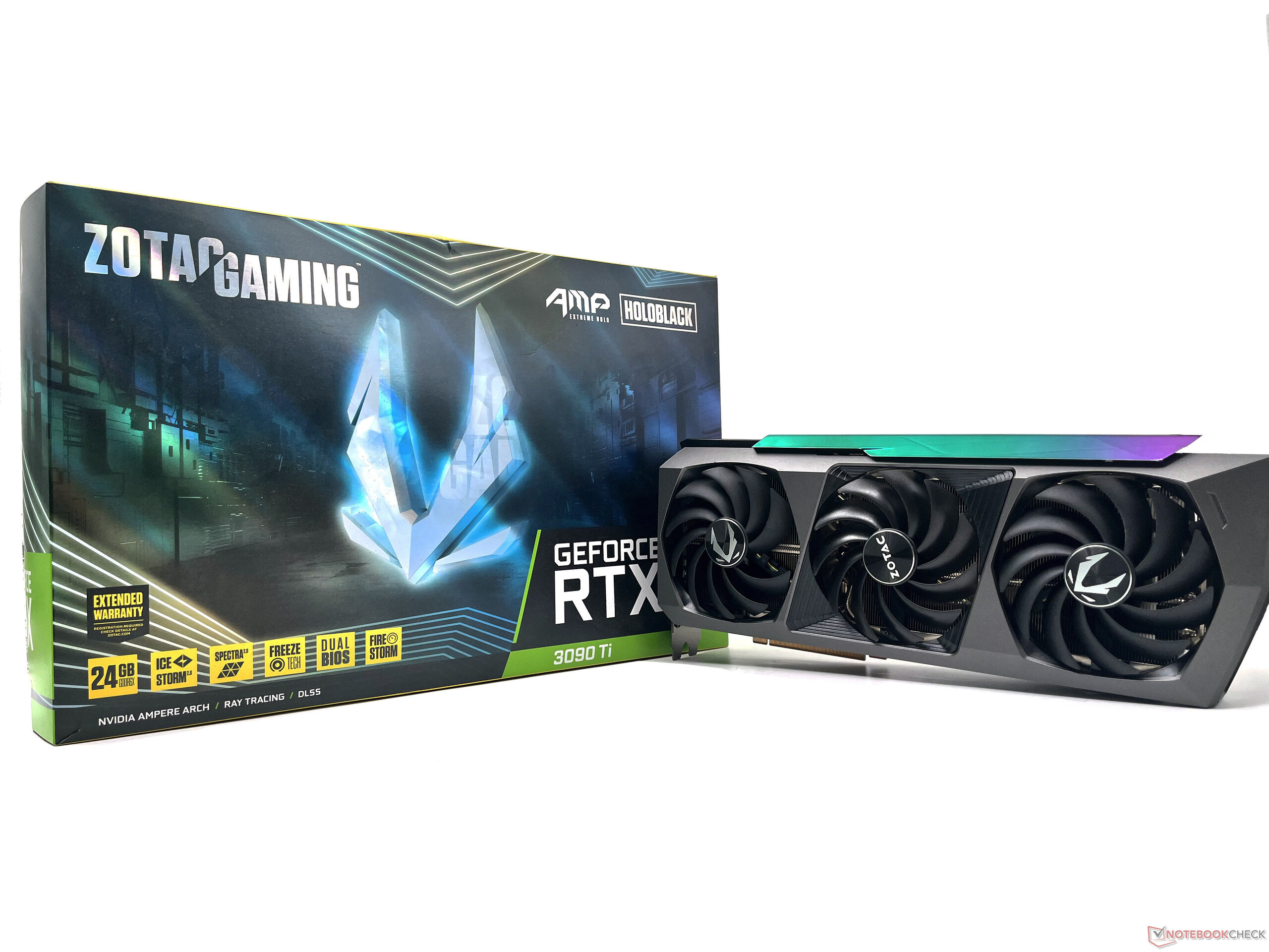 Zotac Gaming GeForce RTX 3090 Ti AMP Extreme Holo Review: 4K 
