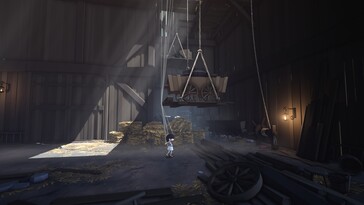 Afbeelding: Een screenshot van de gameplay uit A Juggler’s Tale.