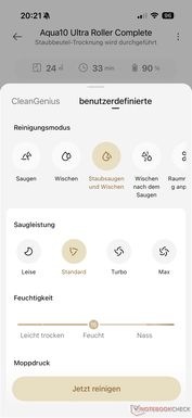 Schoonmaakinstellingen