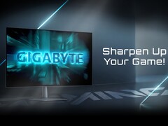 De Gigabyte GO27Q24G is een nieuwe 1440p OLED-monitor met glanzende coating.