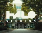 Er wordt een beeld getoond van het kantoor van Halo Studios