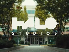 Er wordt een beeld getoond van het kantoor van Halo Studios
