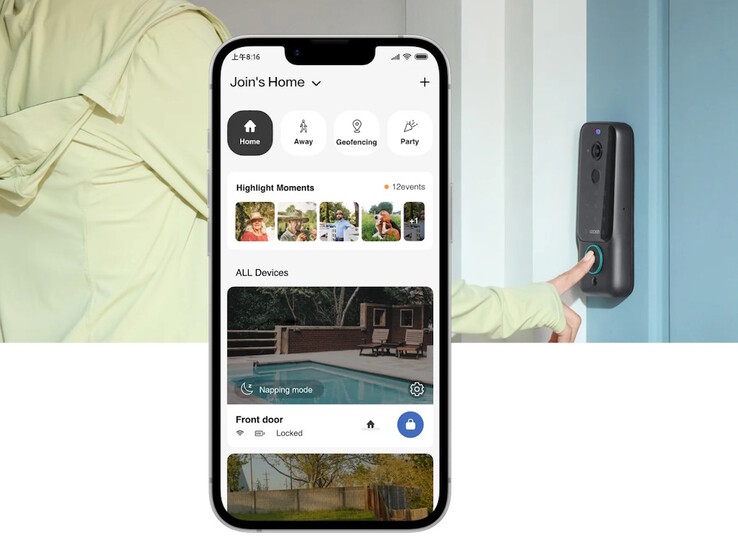 De Lockin Veno smart lock-serie vereist geen abonnement voor het gebruik van de smartphone-app. (Afbeeldingsbron: Lockin)