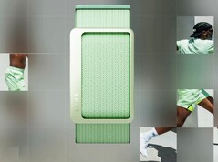 De Luna Band is verkrijgbaar in verschillende kleuren, waaronder groen.