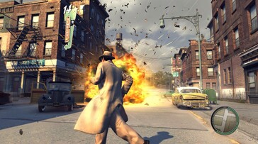 Afbeelding: Een screenshot van de gameplay uit Mafia II (Classic).