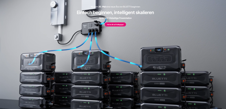 Modulaire levering voor het hele huis (Afbeelding bron: Screenshot Bluetti website)