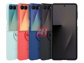 De Samsung Galaxy Z Flip 7 krijgt talloze kleurrijke hoesjes (Afb. bron: Android Headlines)