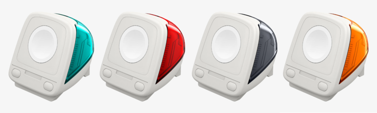 De Spigen Apple Watch Classic C1 Oplaadstandaard is verkrijgbaar in vier kleuren. (Afbeeldingsbron: Spigen)