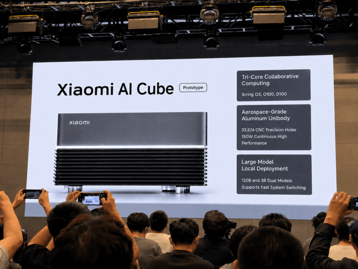 Prototype van de Xiaomi AI Cube met Xring O3-, O100- en D100-chips (machinaal vertaald)