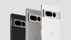 De Pixel 7 Pro volgt de ontwerpesthetiek van de Pixel 6 Pro. (Bron: Google)