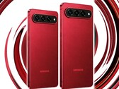 Het gloednieuwe Galaxy S27 Pro-model krijgt een scherm van 6,47 inch. Door een fan gemaakte render afgebeeld.