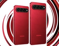 Het gloednieuwe Galaxy S27 Pro-model krijgt een scherm van 6,47 inch. Door een fan gemaakte render afgebeeld.