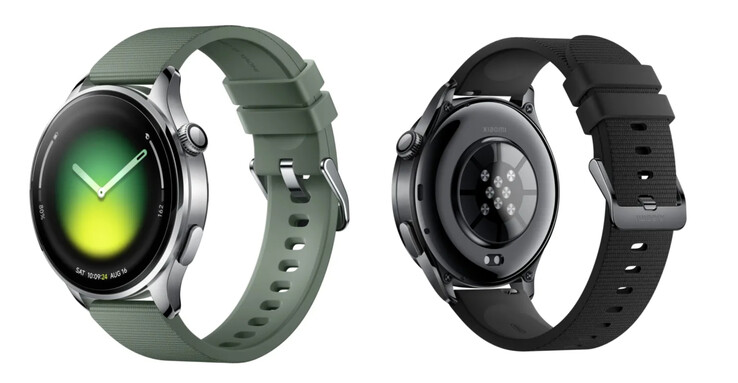 De twee verwachte kleuren voor de wereldwijde lancering van de Xiaomi Watch 5.