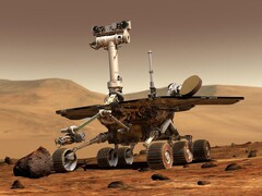 Een afbeelding van de rover Opportunity op Mars (Afbeeldingsbron: NASA)