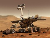 Een afbeelding van de rover Opportunity op Mars (Afbeeldingsbron: NASA)