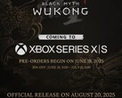 Black Myth: Wukong Xbox Series X en Series S release-aankondiging. (Afbeeldingsbron: Black Myth: Wukong op X)
