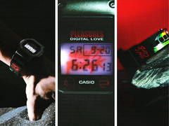 De nieuwe Pleasures x Casio G-Shock collab (foto) heeft meerdere ontwerpelementen die verwijzen naar Daft Punk. (Afbeeldingsbron: @pleasures op Instagram)