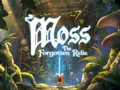 Het officiële promotiemateriaal voor Moss: The Forgotten Relic.