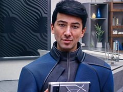 Een screengrab van Starfield met DLSS 5 ingeschakeld