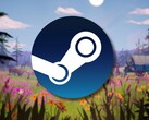 Een afbeelding met het Steam-logo en de game The Oregon Trail, die momenteel met 67% korting verkrijgbaar is op Steam.