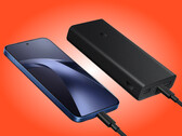 De nieuwe powerbank van Xiaomi heeft een kunststof behuizing met een afwerking in 'spark-textuur'.