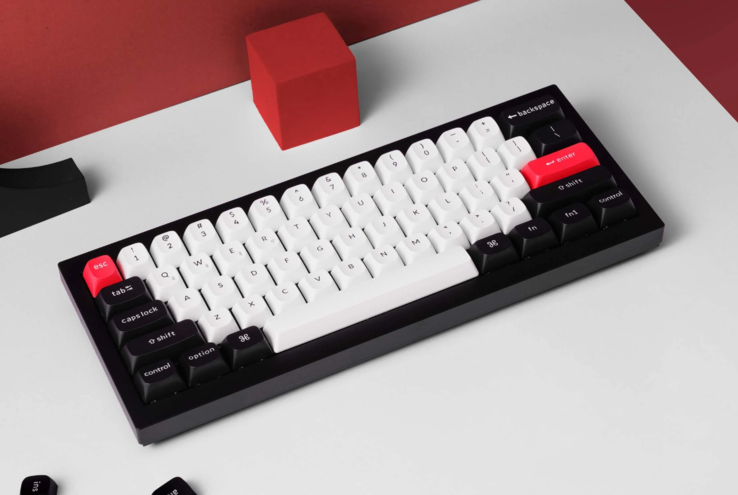 De Keychron Q4 HE is ook verkrijgbaar in de kleur Carbon Black. (Afbeeldingsbron: Keychron) 
