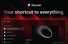 Raycast voor Windows is nu op uitnodiging beschikbaar in bèta. (Afbeelding Bron: Raycast)