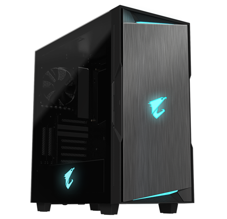 De AORUS C300G STEALTH case... (Bron: Gigabyte)