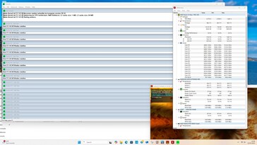 HP Z2 Mini G1a stresstest in krachtige modus