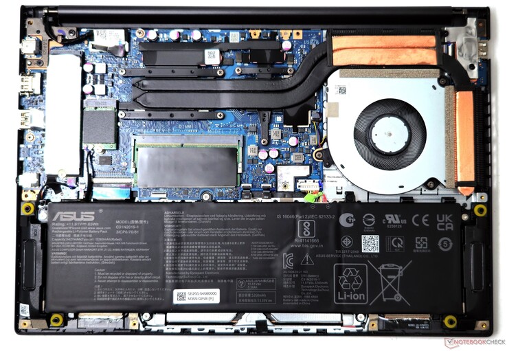 Asus VivoBook 14X OLED: Intern