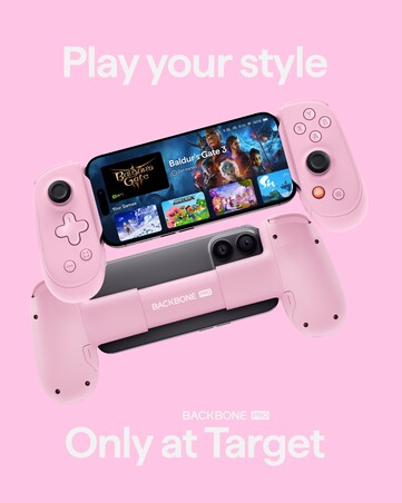 De Backbone Pro Pink Edition heeft dezelfde prijs als de standaard editie die in maart 2025 werd aangekondigd. (Afbeeldingsbron: Backbone)