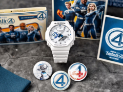 De Casio G-Shock x Marvel Studios Fantastic Four collectie horloges zijn aangekomen in het Verenigd Koninkrijk. (Afbeeldingsbron: Casio)
