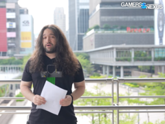 Nvidia heeft naar verluidt geprobeerd haar werknemers als pressiemiddel te gebruiken om de inhoud van Gamers Nexus te beïnvloeden. (Afbeeldingsbron: Gamers Nexus op YouTube)