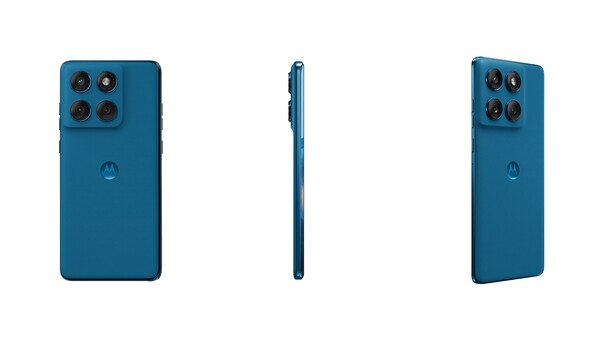 De nieuwe Pantone Mykonos Blue Motorola Edge 6 Fusion is exclusief voor India. (Afbeeldingsbron: Motorola)