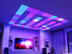 De Nanoleaf Skylight werd voor het eerst onthuld op CES 2023. (Afbeeldingsbron: Nanoleaf)