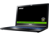 Kort testrapport MSI WS63VR (i7-7700HQ, 4K, Quadro P4000 Max-Q) Laptop