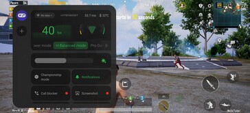 PUBG Mobile: Ultra HDR, 40 fps gemiddeld.