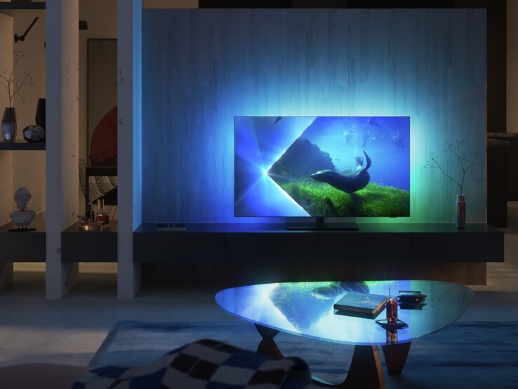 De 2023 Philips OLED808 TV. (Beeldbron: TP Vision)