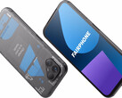 De Fairphone 5 in zijn doorschijnende afwerking. (Foto bron: WinFuture &amp; @rquandt)