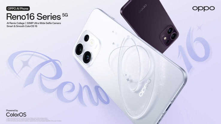 De wereldwijde Oppo Reno 16-serie is bevestigd.